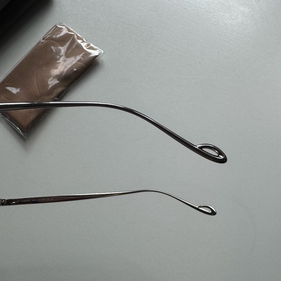 Loewe LW50073U 016 Geometric Eyeglasses 55mm – Silver NWOT- Unisex - Picture 6 of 11